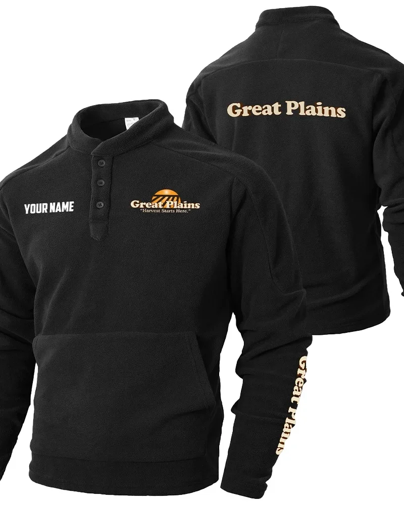 Great Plains Exclusive Logo Performance Fleece Sweatshirt OUFAH9380819GPZ - Great Plains Sweatshirt