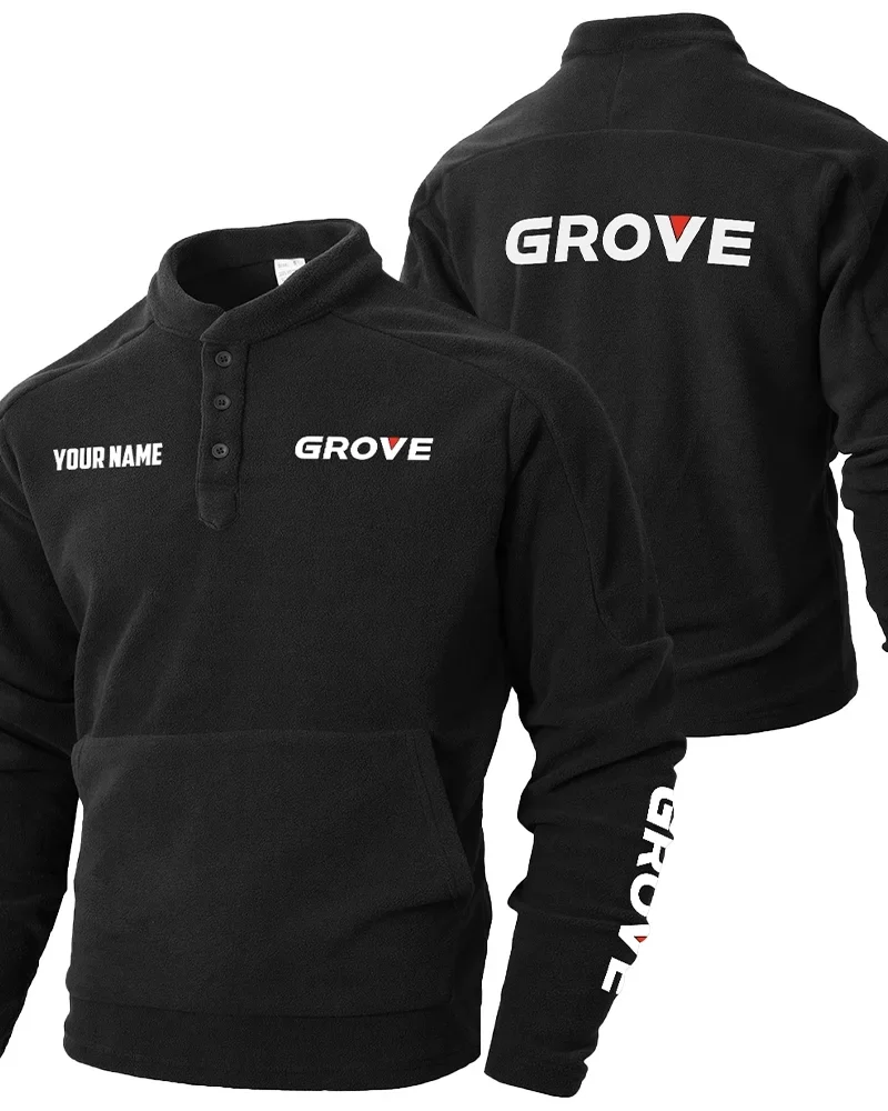 Grove Exclusive Logo Performance Fleece Sweatshirt OUFAH9380819GVZ - Grove Sweatshirt