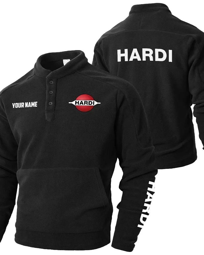 Hardi Exclusive Logo Performance Fleece Sweatshirt OUFAH9380819HAZ - Hardi Sweatshirt