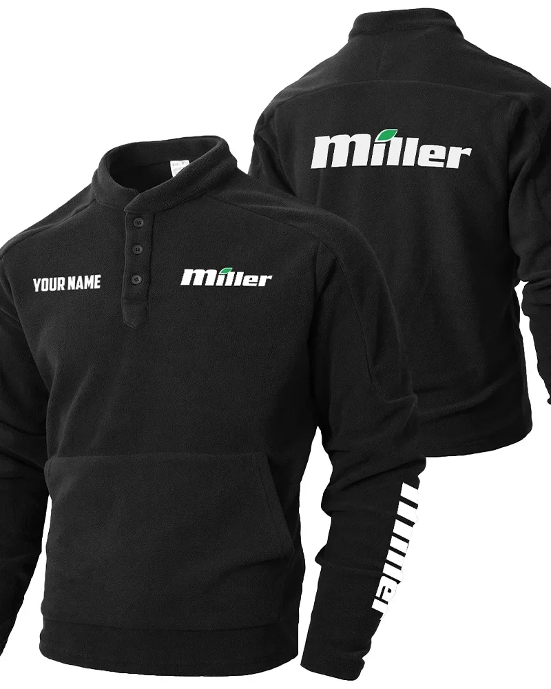 Miller Exclusive Logo Performance Fleece Sweatshirt OUFAH9380819MLZ - Miller Sweatshirt