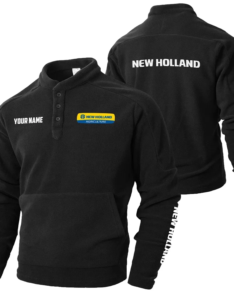 New Holland Exclusive Logo Performance Fleece Sweatshirt OUFAH9380819NHZ - New Holland Sweatshirt