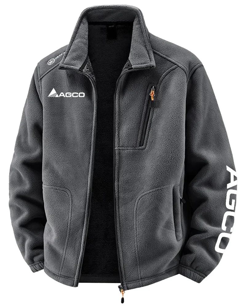 AGCO Corporation Exclusive Logo Performance Plush Fleece Jacket OUFAV2090819ACZ - AGCO Corporation Jacket