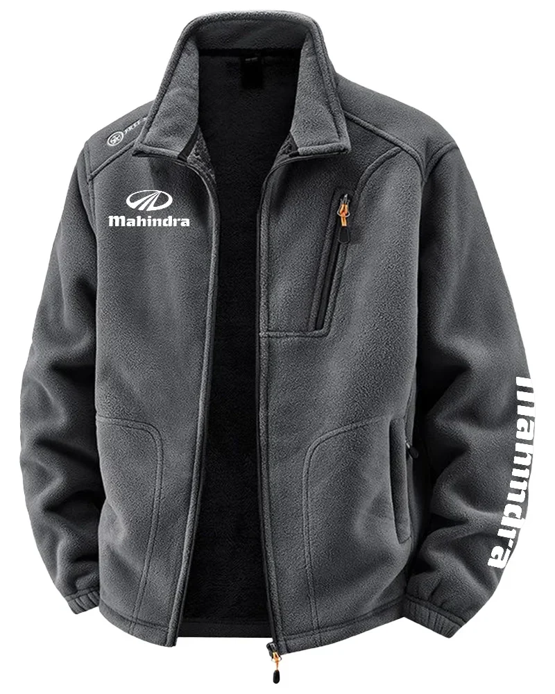 Mahindra Exclusive Logo Performance Plush Fleece Jacket OUFAV2090819MDZ - Mahindra Jacket
