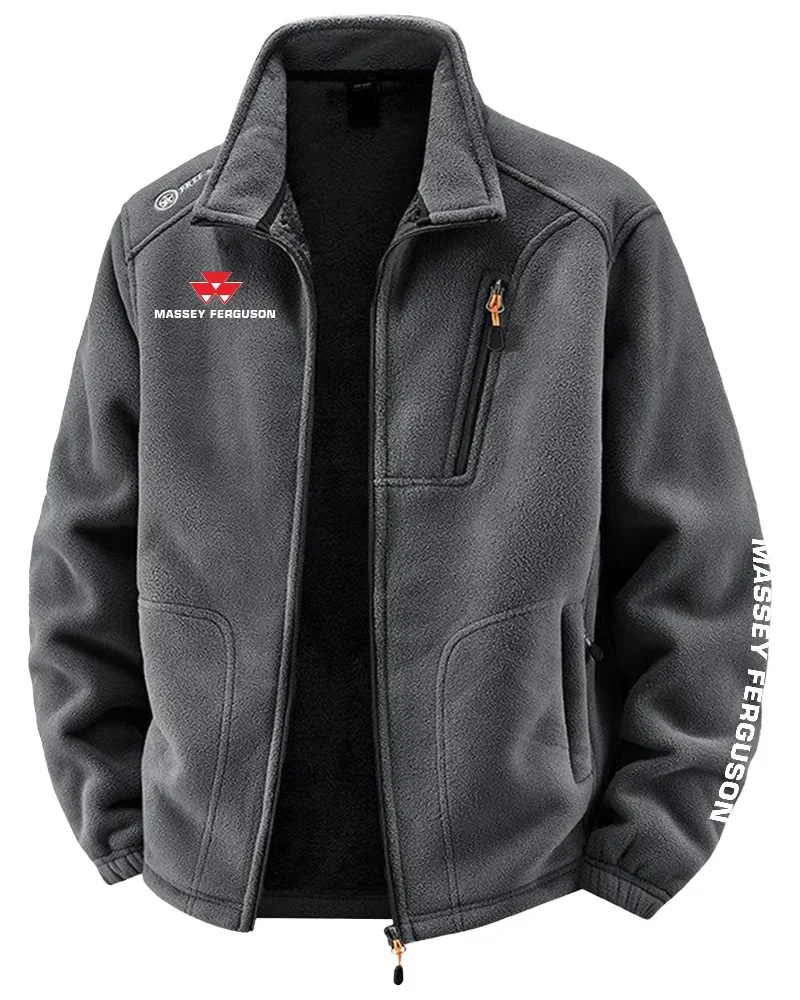 Massey Ferguson Exclusive Logo Performance Plush Fleece Jacket OUFAV2090819MFZ - Massey Ferguson Jacket