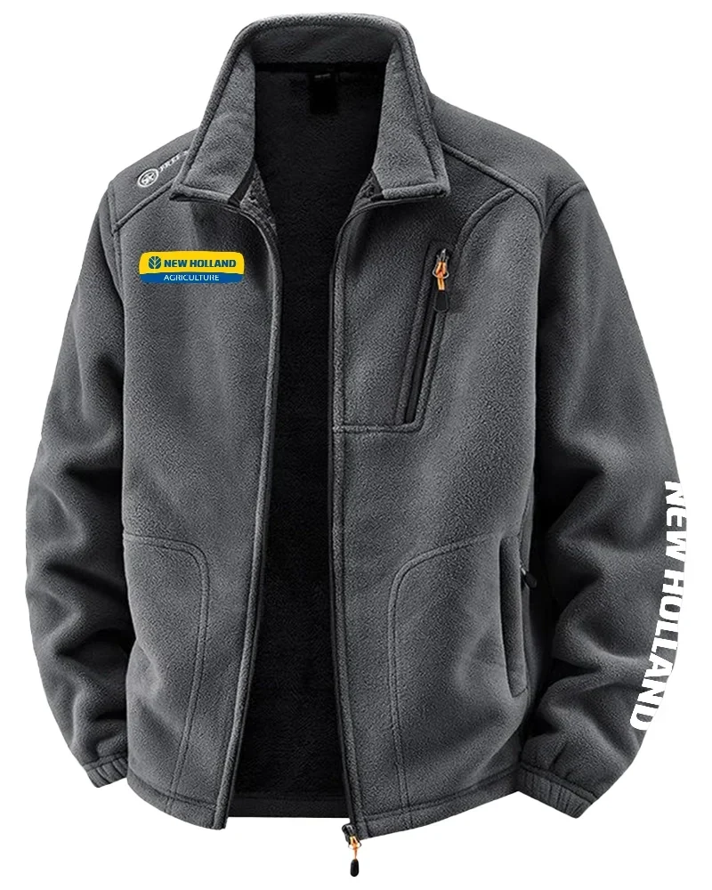 New Holland Exclusive Logo Performance Plush Fleece Jacket OUFAV2090819NHZ - New Holland Jacket
