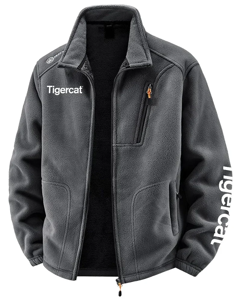 Tigercat Exclusive Logo Performance Plush Fleece Jacket OUFAV2090819TRZ - Tigercat Jacket